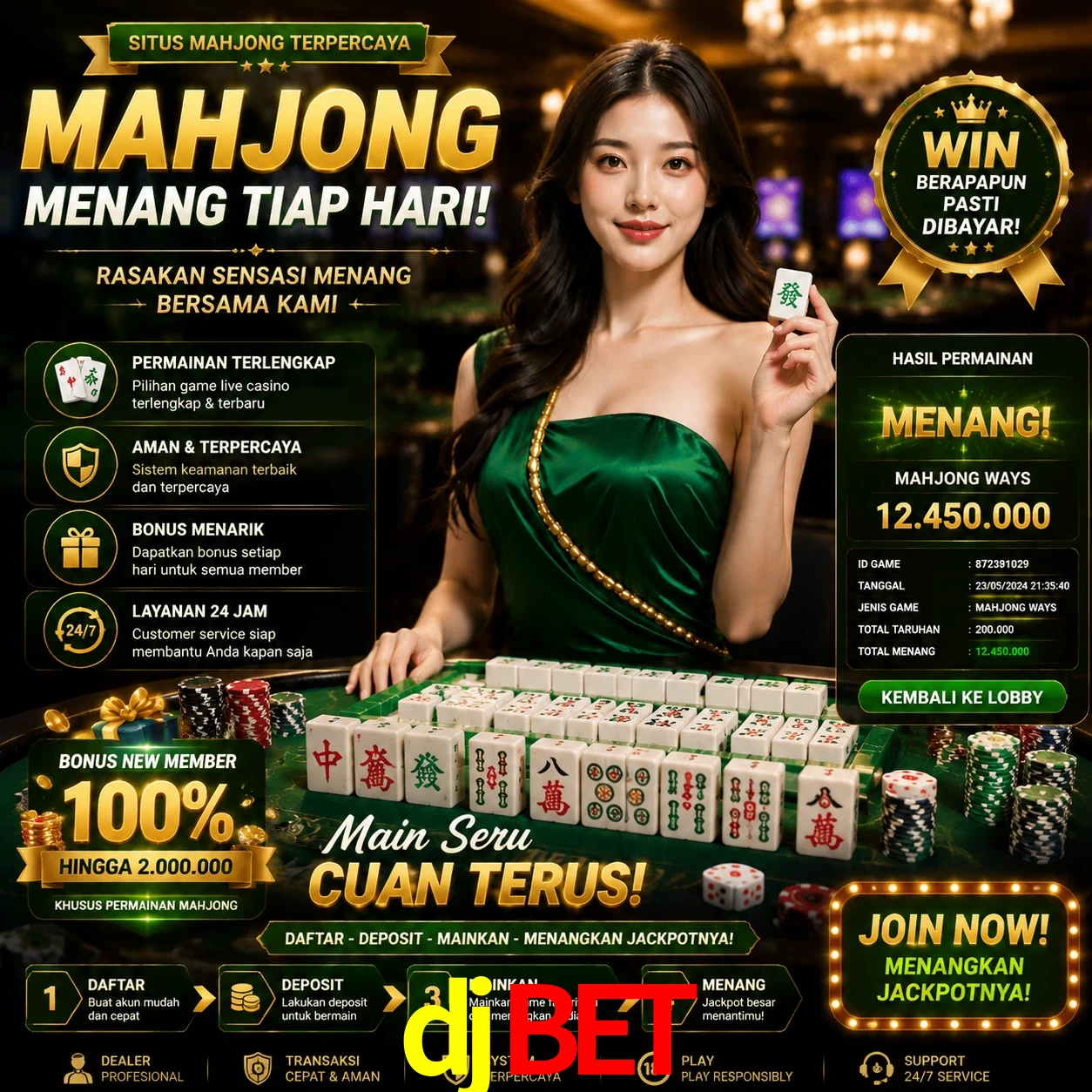 Cashback VIP djbet - reembolso semanal
