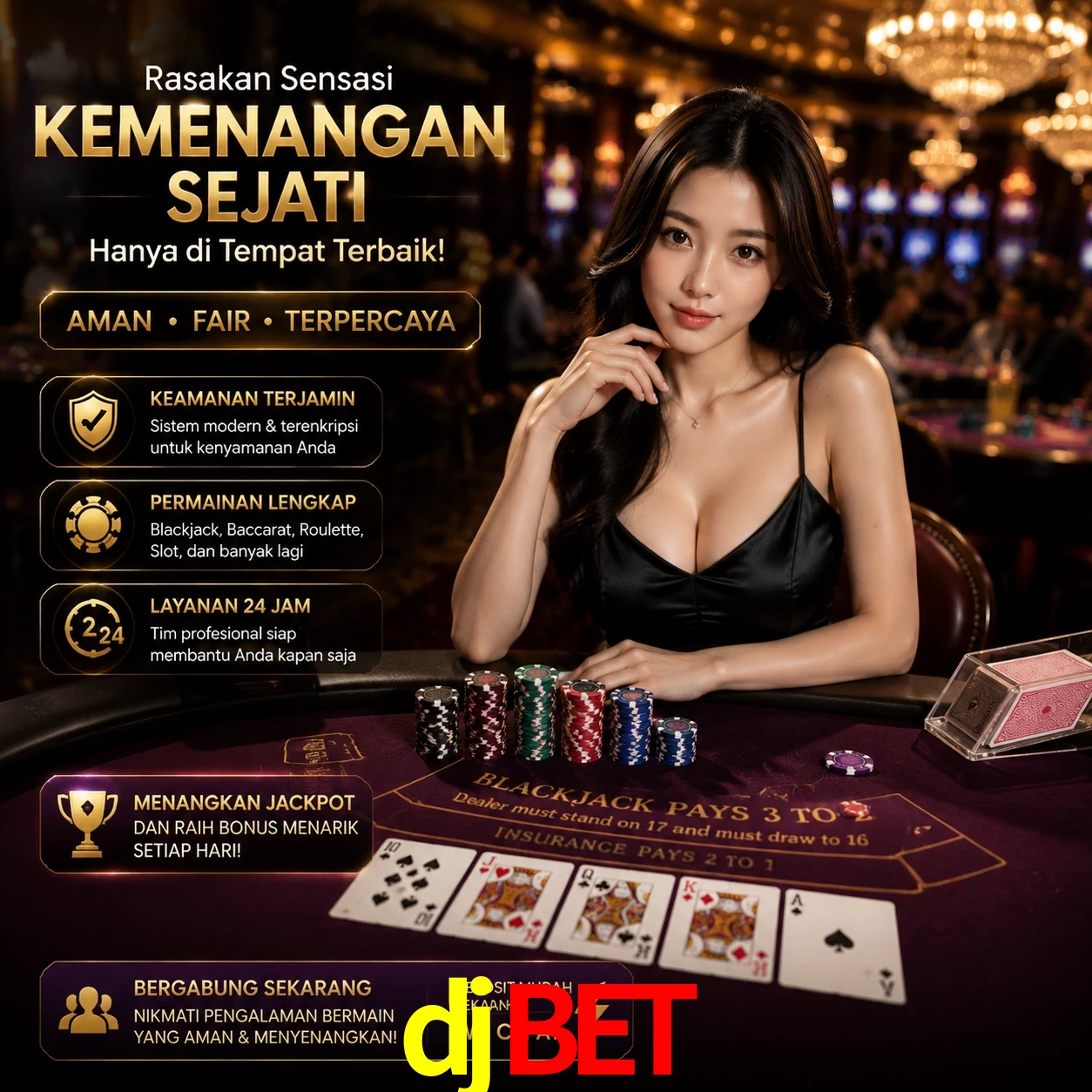 Bônus exclusivos membros VIP djbet